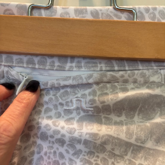 J Lindeberg Skort size M AMELIE Grey Croc - Picture 3 of 4